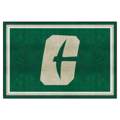 Fan Mats  LLC Charlotte 49ers 5x8 Rug Green