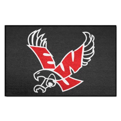 Fan Mats  LLC Eastern Washington Eagles Starter Mat Black