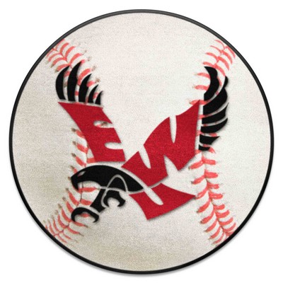 Fan Mats  LLC Eastern Washington Eagles Baseball Mat White