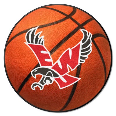 Fan Mats  LLC Eastern Washington Eagles Basketball Mat Orange