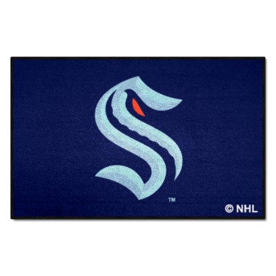 Fan Mats  LLC Seattle Kraken Starter Mat Navy