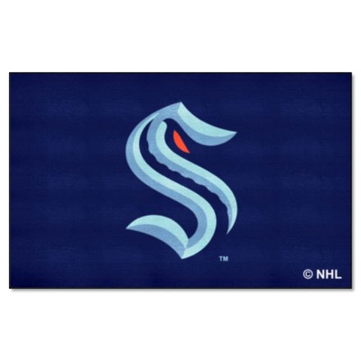 Fan Mats  LLC Seattle Kraken Ulti-Mat Navy