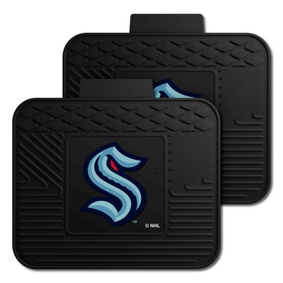 Fan Mats  LLC Seattle Kraken 2 Utility Mats Black