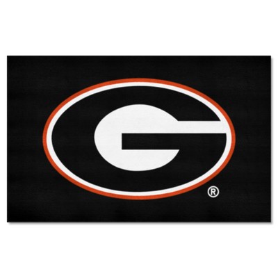 Fan Mats  LLC Georgia Bulldogs Ulti-Mat Black