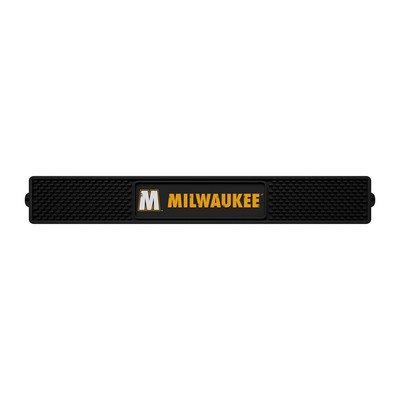 Fan Mats  LLC Wisconsin-Milwaukee Panthers Drink Mat Black