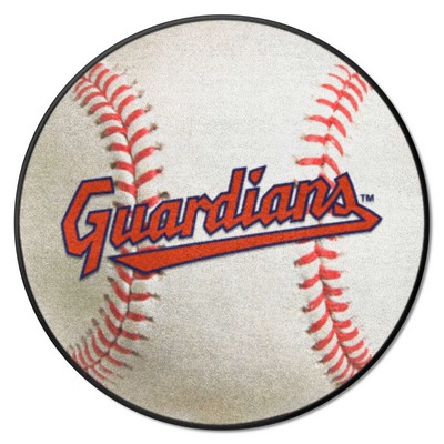 Fan Mats  LLC Cleveland Guardians Baseball Mat White