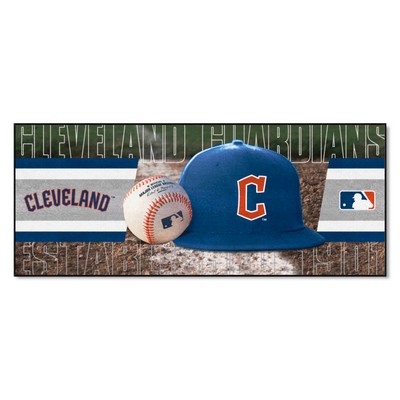 Fan Mats  LLC Cleveland Guardians Baseball Runner Blue