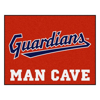 Fan Mats  LLC Cleveland Guardians All-Star Mat Man Cave Red