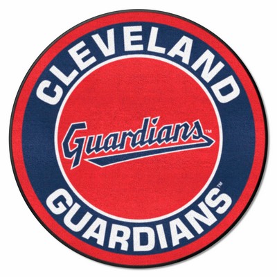 Fan Mats  LLC Cleveland Guardians Roundel Mat Red