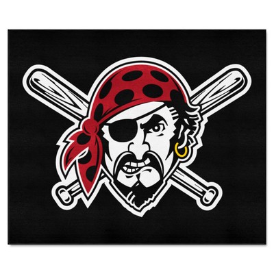 Fan Mats  LLC Pittsburgh Pirates Tailgater Mat Black