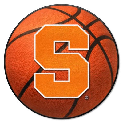 Fan Mats  LLC Syracuse Orange Basketball Mat Orange