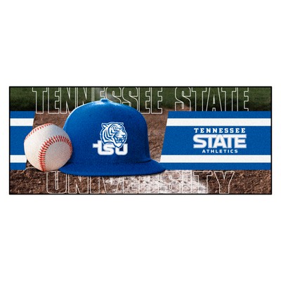 Fan Mats  LLC Tennessee State Tigers Baseball Runner Green