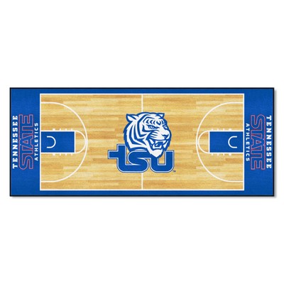 Fan Mats  LLC Tennessee State Tigers NCAA Basketball Runner Blue