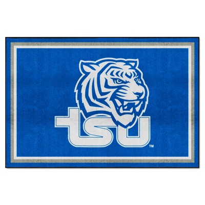 Fan Mats  LLC Tennessee State Tigers 5x8 Rug Blue