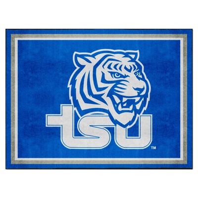 Fan Mats  LLC Tennessee State Tigers 8x10 Rug Blue