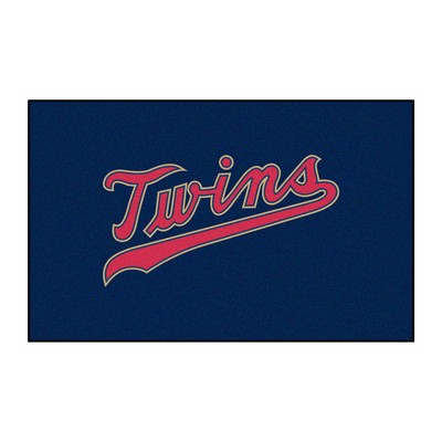 Fan Mats  LLC Minnesota Twins Ulti-Mat Blue