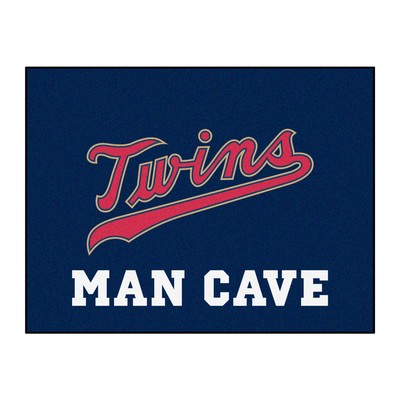 Fan Mats  LLC Minnesota Twins All-Star Mat Man Cave Navy