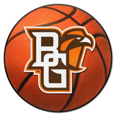 Fan Mats  LLC Bowling Green Falcons Basketball Mat Orange