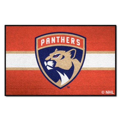 Fan Mats  LLC Florida Panthers Starter Mat Uniform Red