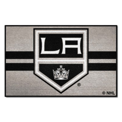 Fan Mats  LLC Los Angeles Kings Starter Mat Uniform Gray