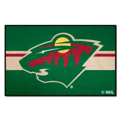 Fan Mats  LLC Minnesota Wild Starter Mat Uniform Green