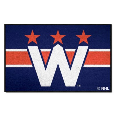 Fan Mats  LLC Washington Capitals Starter Mat Uniform Navy