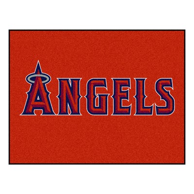 Fan Mats  LLC Los Angeles Angels All-Star Mat Red