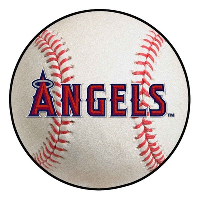 Fan Mats  LLC Los Angeles Angels Baseball Mat Red