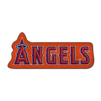 Fan Mats  LLC Los Angeles Angels Mascot Mat Red