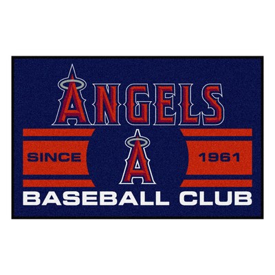 Fan Mats  LLC Los Angeles Angels Starter Mat Uniform Blue