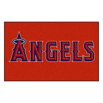 Fan Mats  LLC Los Angeles Angels Ulti-Mat Red