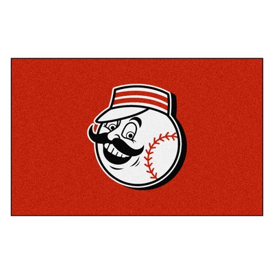 Fan Mats  LLC Cincinnati Reds Ulti-Mat Red