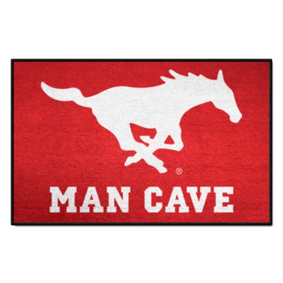 Fan Mats  LLC SMU Mustangs Starter Mat Man Cave Red