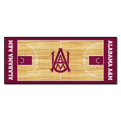 Fan Mats  LLC Alabama A&M Bulldogs NCAA Basketball Runner Maroon