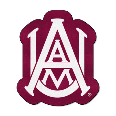 Fan Mats  LLC Alabama A&M Bulldogs Mascot Mat Maroon