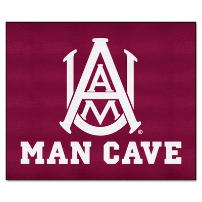 Fan Mats  LLC Alabama A&M Bulldogs Tailgater Mat Man Cave Maroon