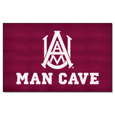 Fan Mats  LLC Alabama A&M Bulldogs Ulti-Mat Man Cave Maroon