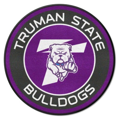 Fan Mats  LLC Truman State Bulldogs Roundel Mat Purple