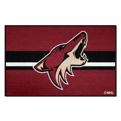 Fan Mats  LLC Arizona Coyotes Starter Mat Uniform Maroon