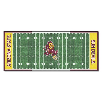 Fan Mats  LLC Arizona State Sun Devils Football Field Runner Green