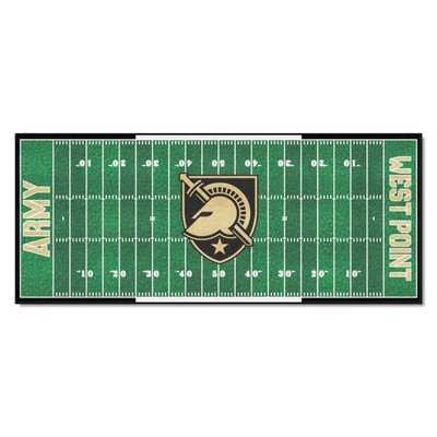 Fan Mats  LLC Army West Point Black Knights Football Field Runner Green