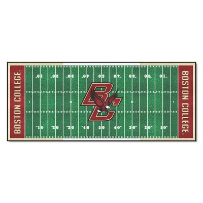 Fan Mats  LLC Boston College Eagles Football Field Runner Green