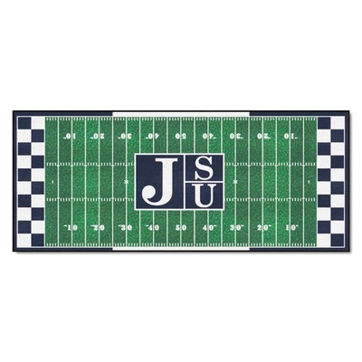 Fan Mats  LLC Jackson State Tigers Football Field Runner Green