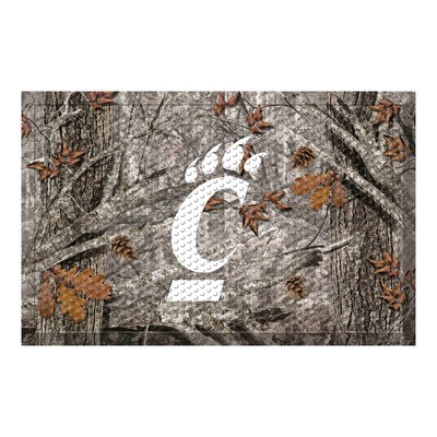 Fan Mats  LLC Cincinnati Bearcats Scraper Mat Camo