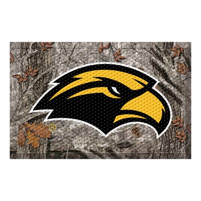 Fan Mats  LLC Southern Miss Golden Eagles Camo Scraper Mat Camo