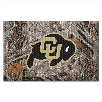 Fan Mats  LLC Colorado Buffaloes Camo Scraper Mat Camo