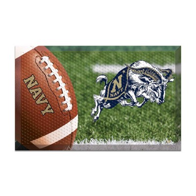 Fan Mats  LLC Naval Academy Midshipmen Scraper Mat Photo