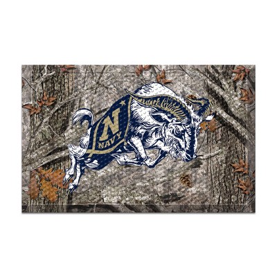 Fan Mats  LLC Naval Academy Midshipmen Scraper Mat Camo