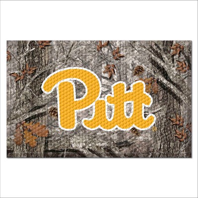 Fan Mats  LLC Pitt Panthers Camo Scraper Mat Camo