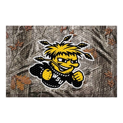 Fan Mats  LLC Wichita State Shockers Scraper Mat Camo